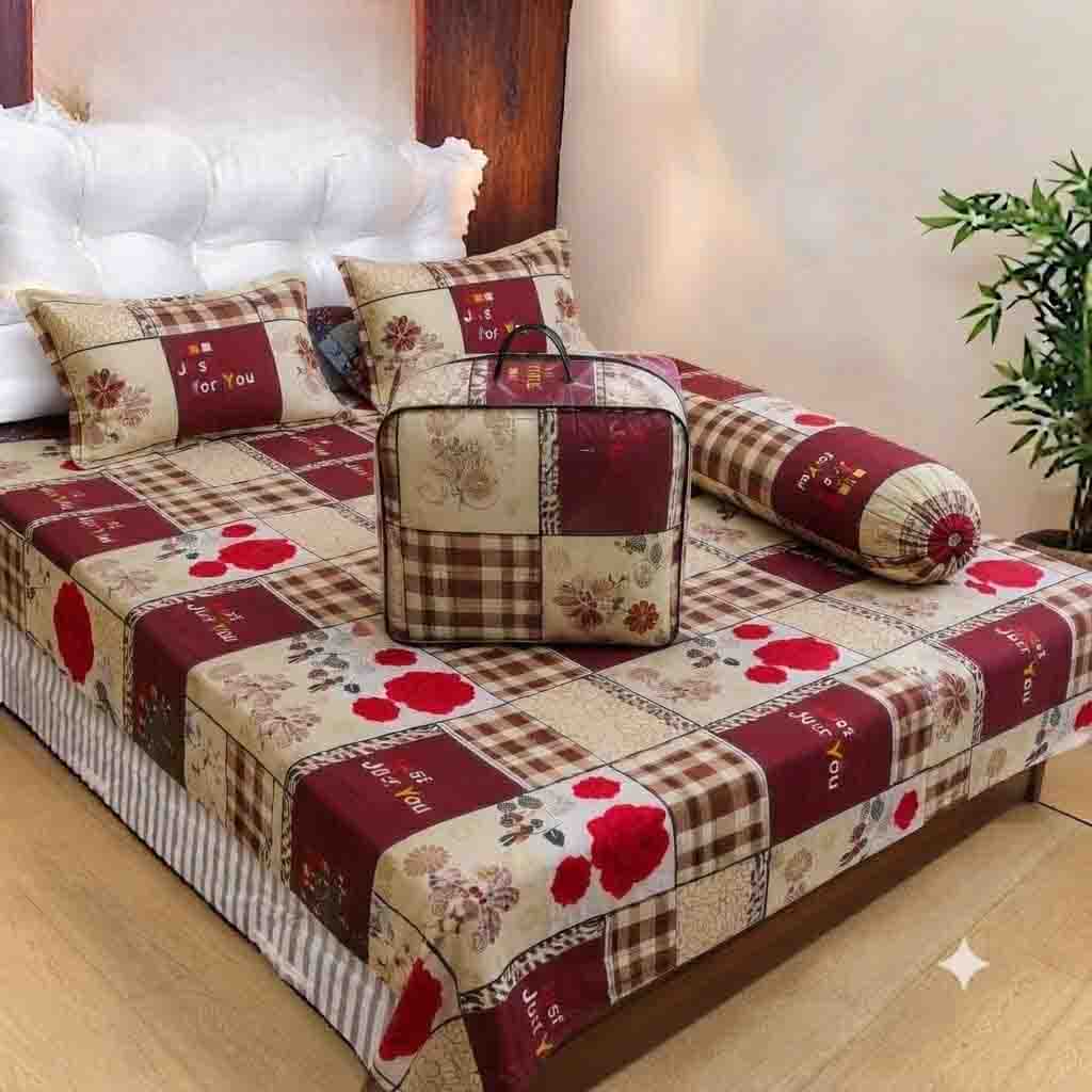 Luxury Comforter Set 5 Pis Set